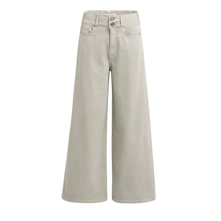 YAYA Loose Fit Denim - Mid Grey