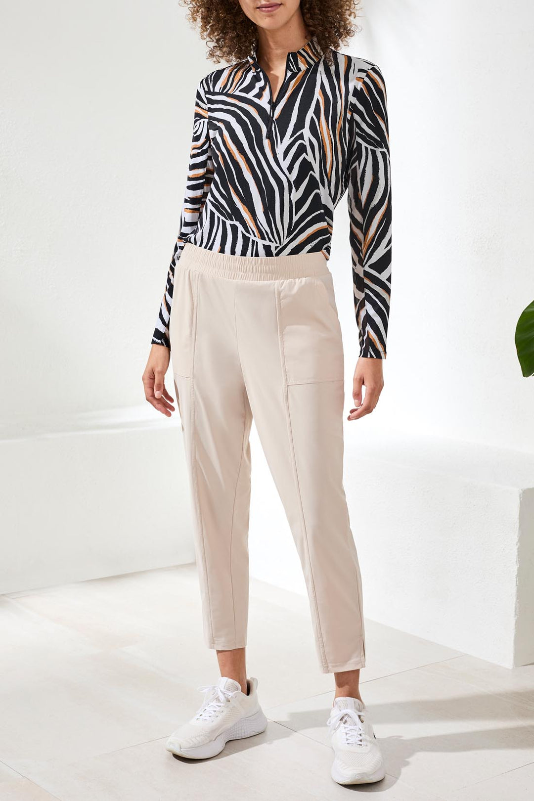 Tribal 25 Inch Pull-on Technical Capris -  Sanddune