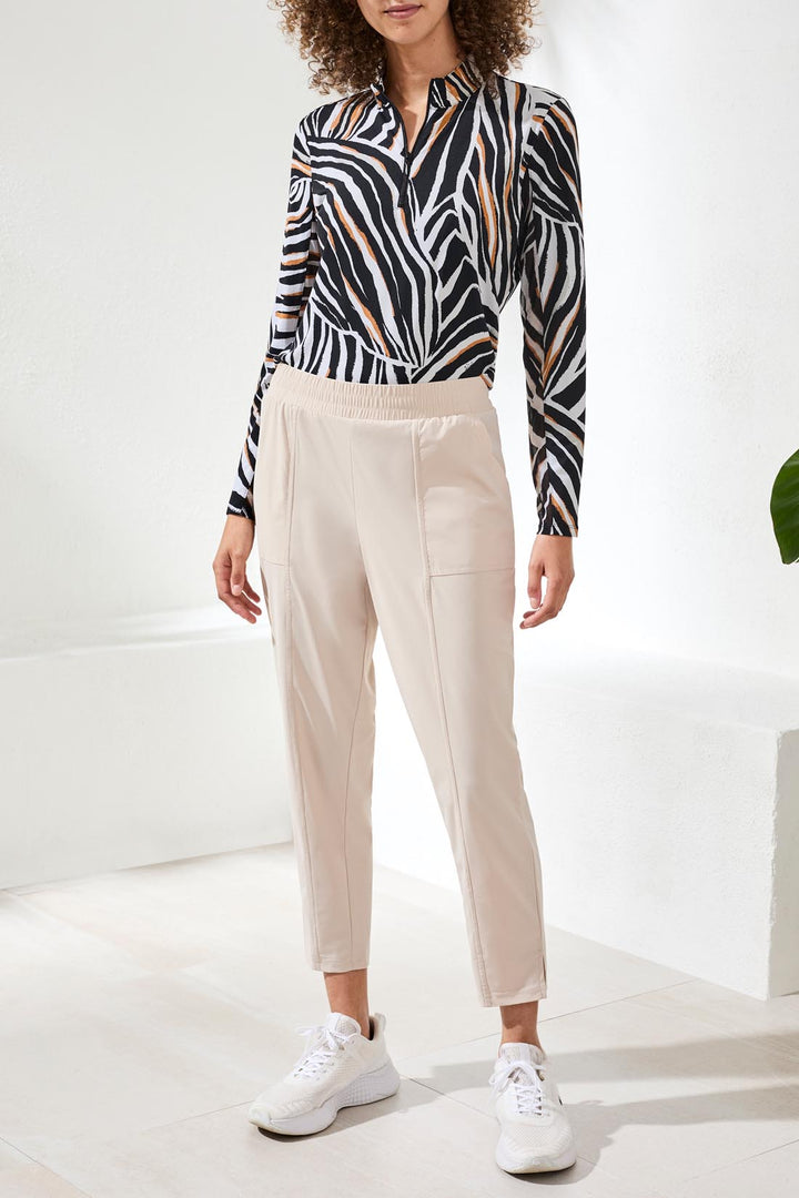 Tribal 25 Inch Pull-on Technical Capris -  Sanddune