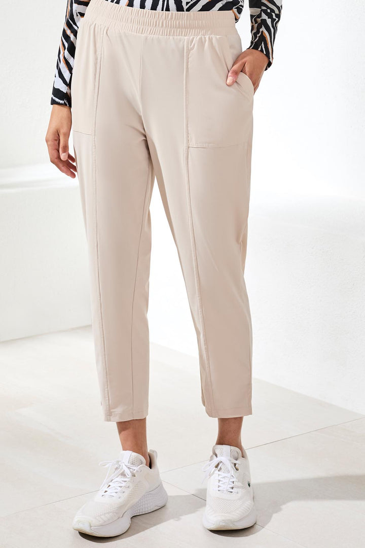 Tribal 25 Inch Pull-on Technical Capris -  Sanddune