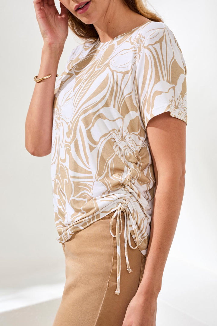 Tribal Crewneck Top - Desert