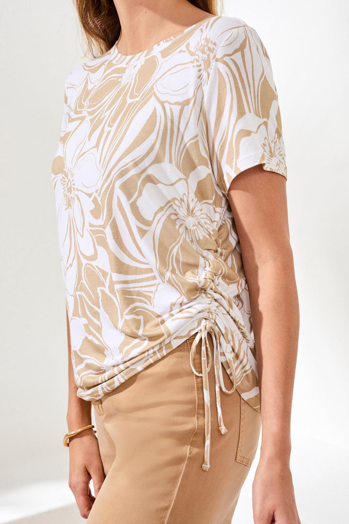 Tribal Crewneck Top - Desert