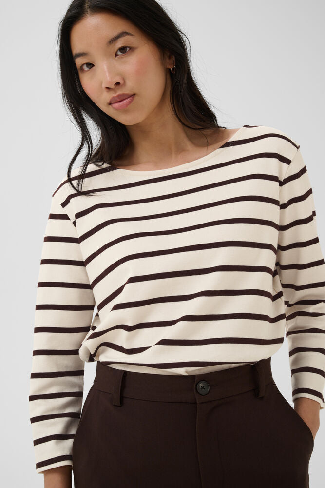 Part Two Nela Tee - Mole Stripe