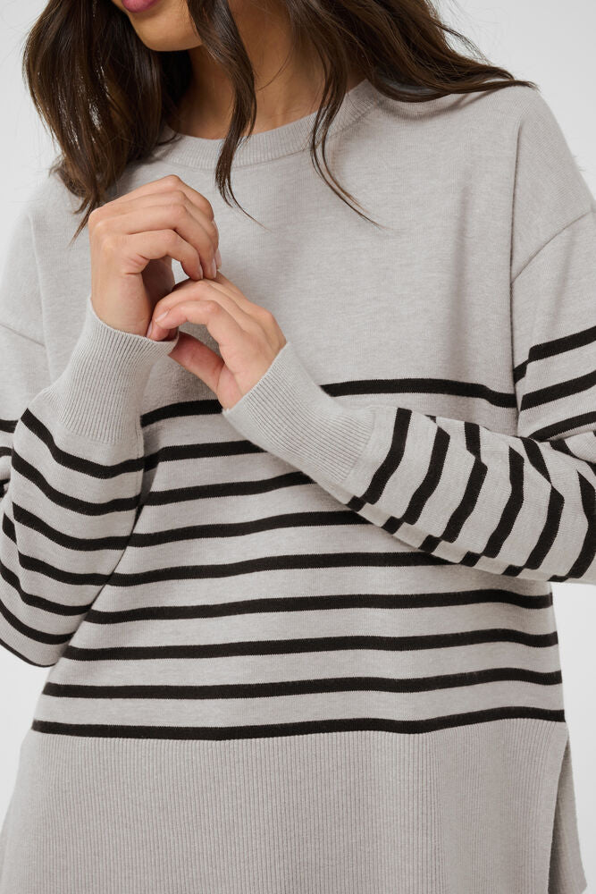 Kaffe Alimone Pullover Knit - Grey
