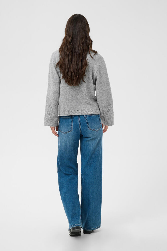 Kaffe Gro Pullover Knit - Grey