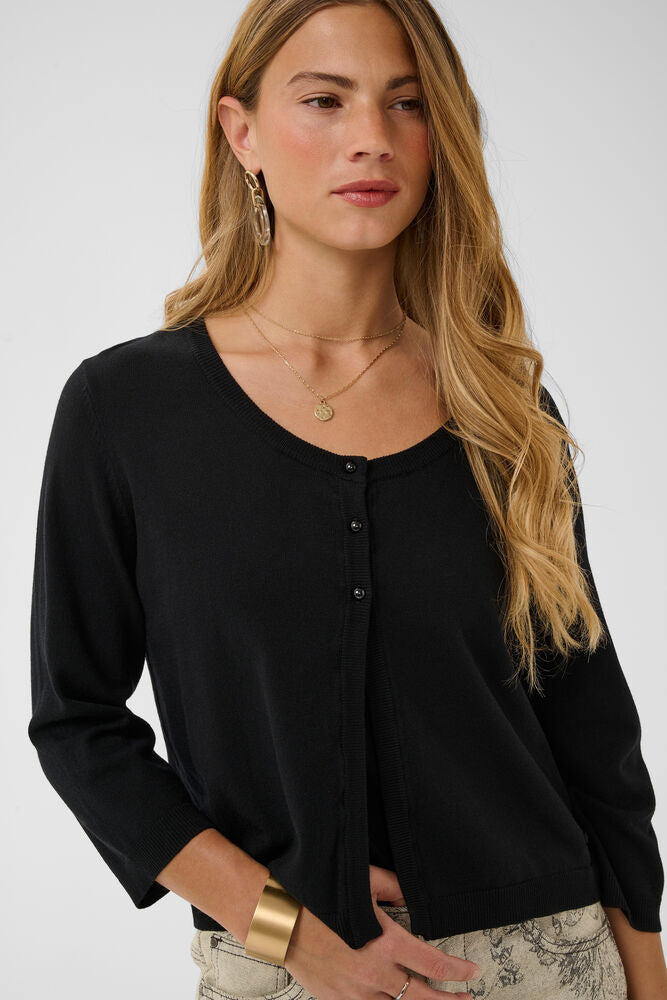 Cream Dela Bolero - Black