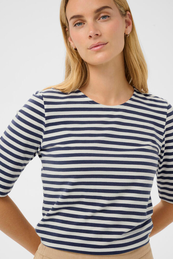 Part Two Nemi T-Shirt - Blue Stripe