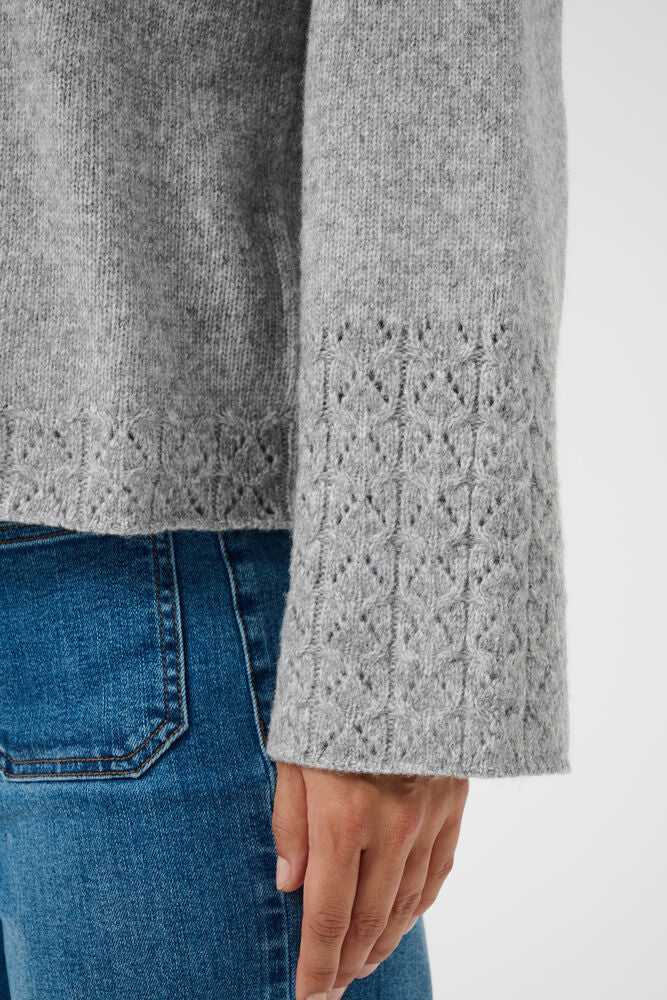 Kaffe Gro Pullover Knit - Grey