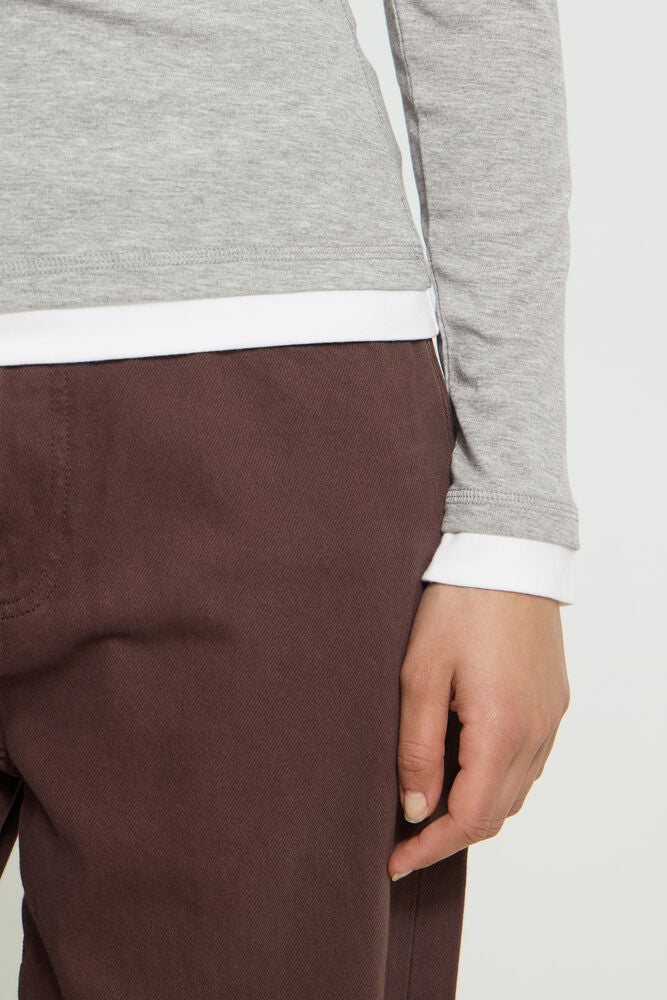 ICHI Nellaya Long Sleeve - Grey