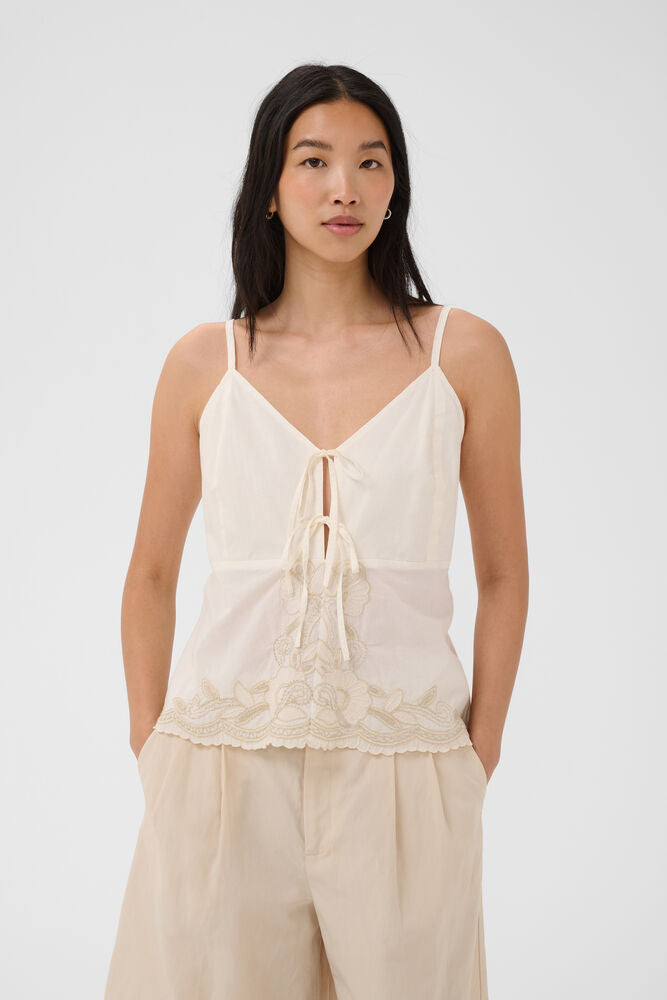Part Two Bellisia Top - Whisper White