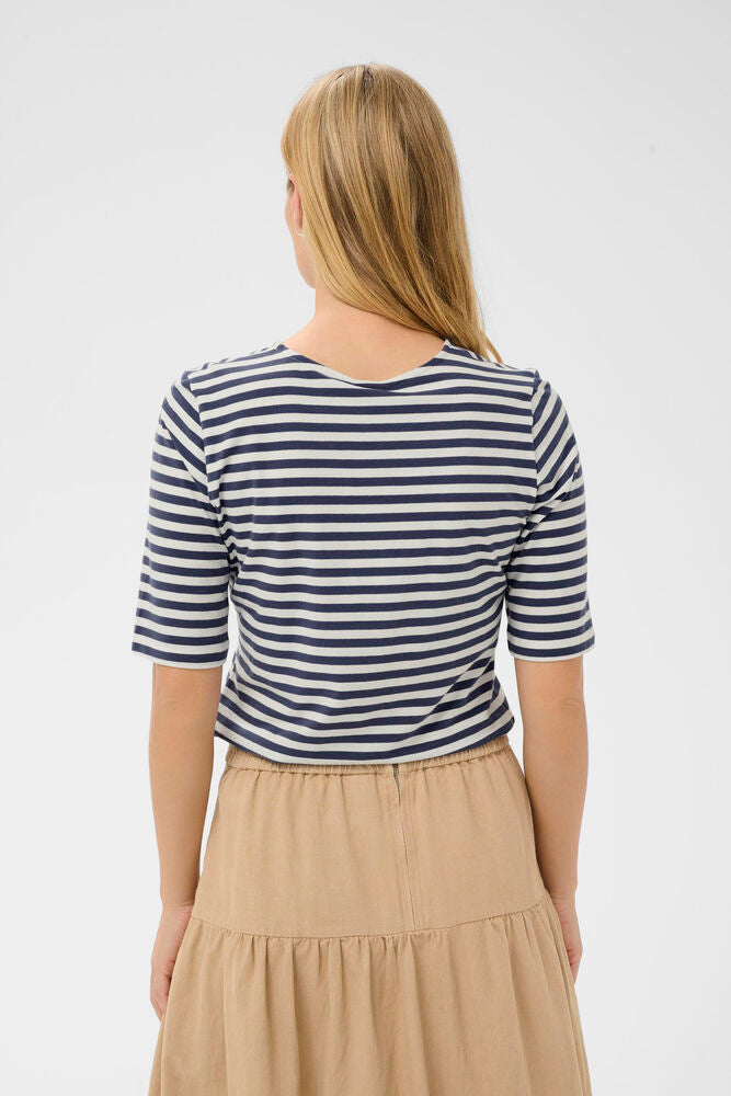 Part Two Nemi T-Shirt - Blue Stripe