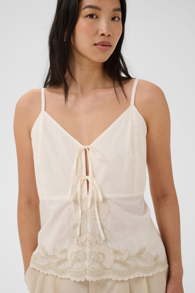 Part Two Bellisia Top - Whisper White