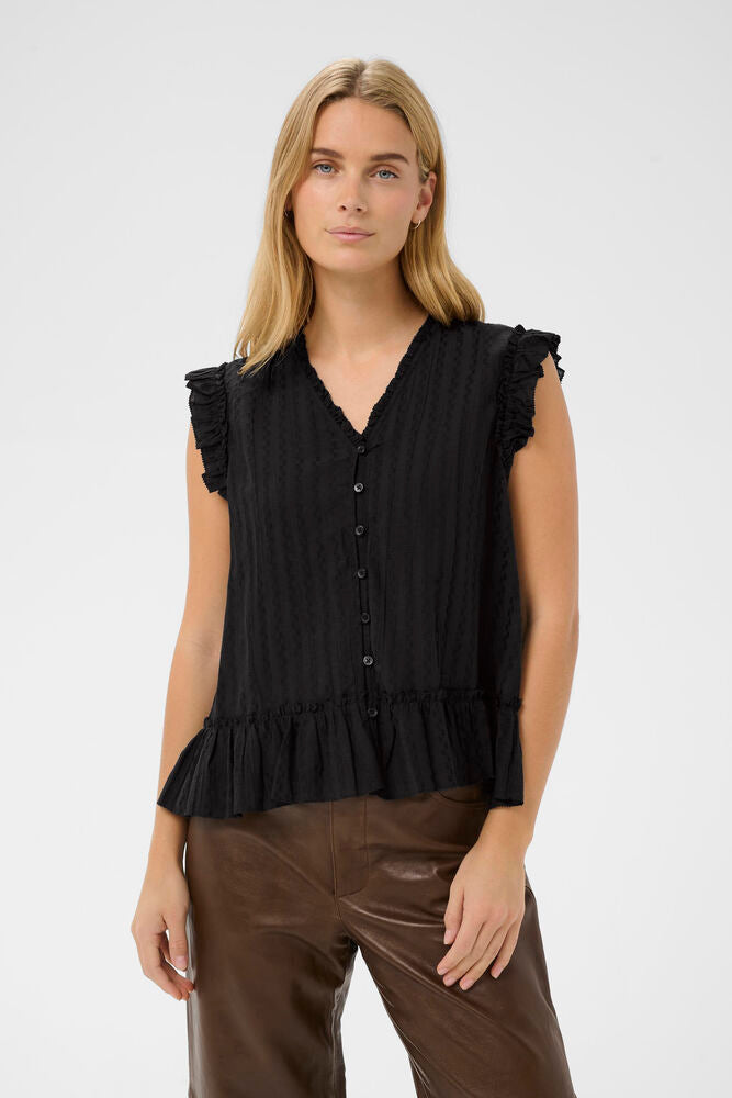 Part Two Aneka Blouse - Black