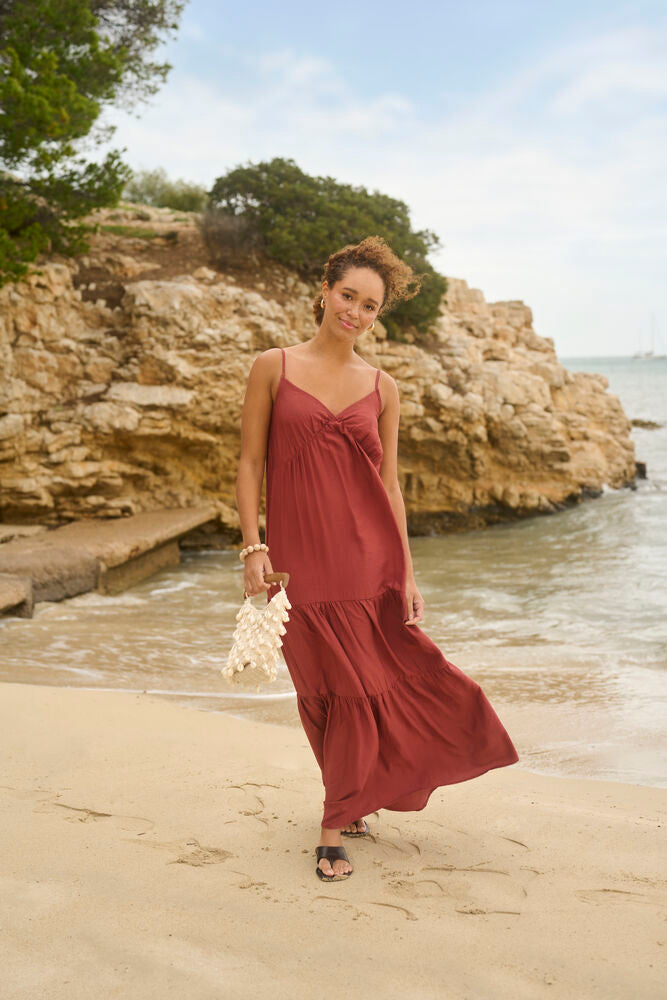 Kaffe Emily Dress - Henna