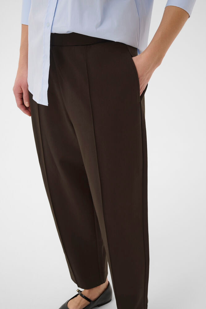 Part Two Colisa Barrel Jersey Pants - Mole