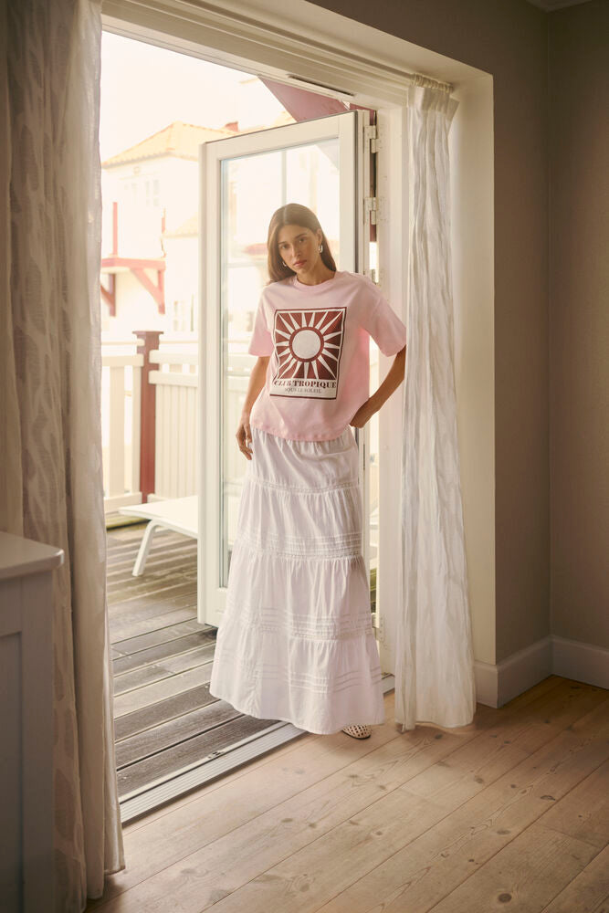 Kaffe Valerie Skirt - Chalk