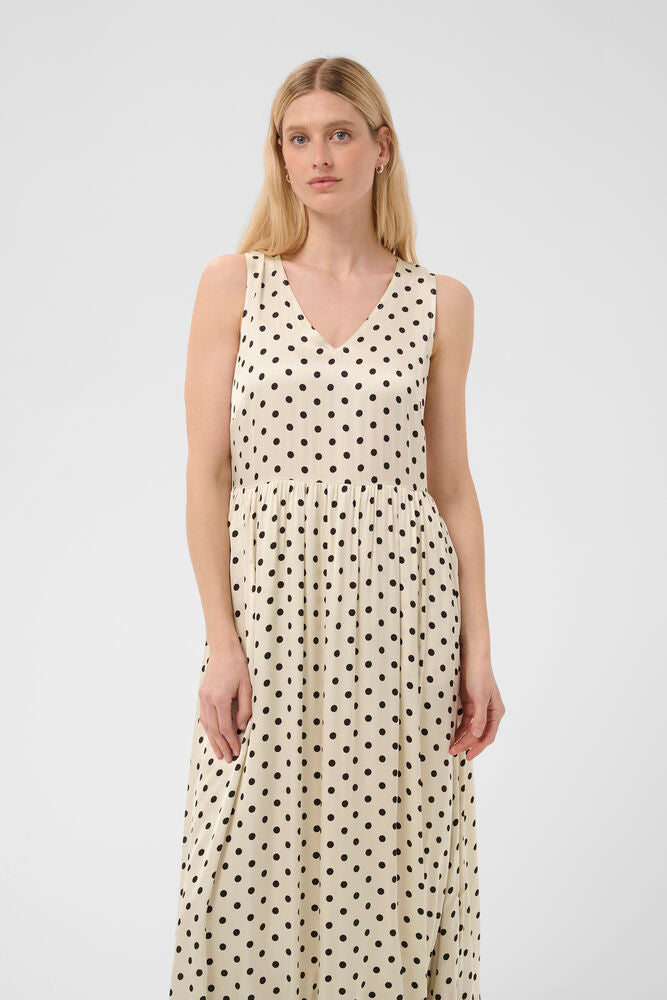 Part Two Dorina Dress - Black Dot