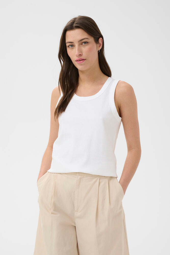 Part Two Bessy Top - Bright White