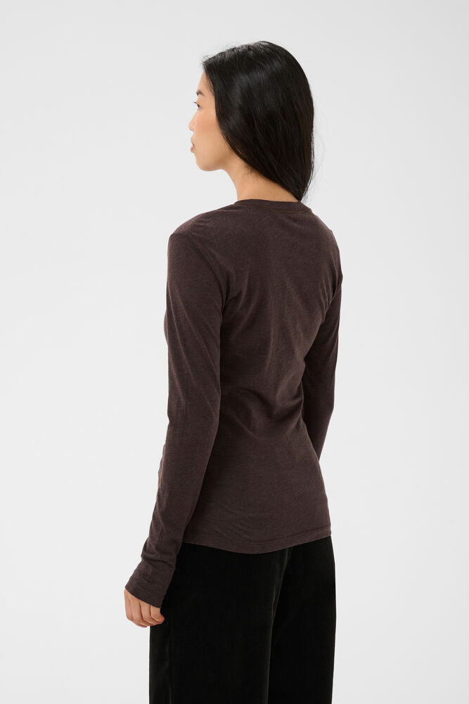 Part Two Chattia Tshirt - Mole Melange