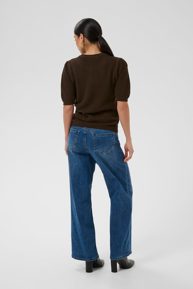 Kaffe Vivian Knit Pullover - Coffee Bean