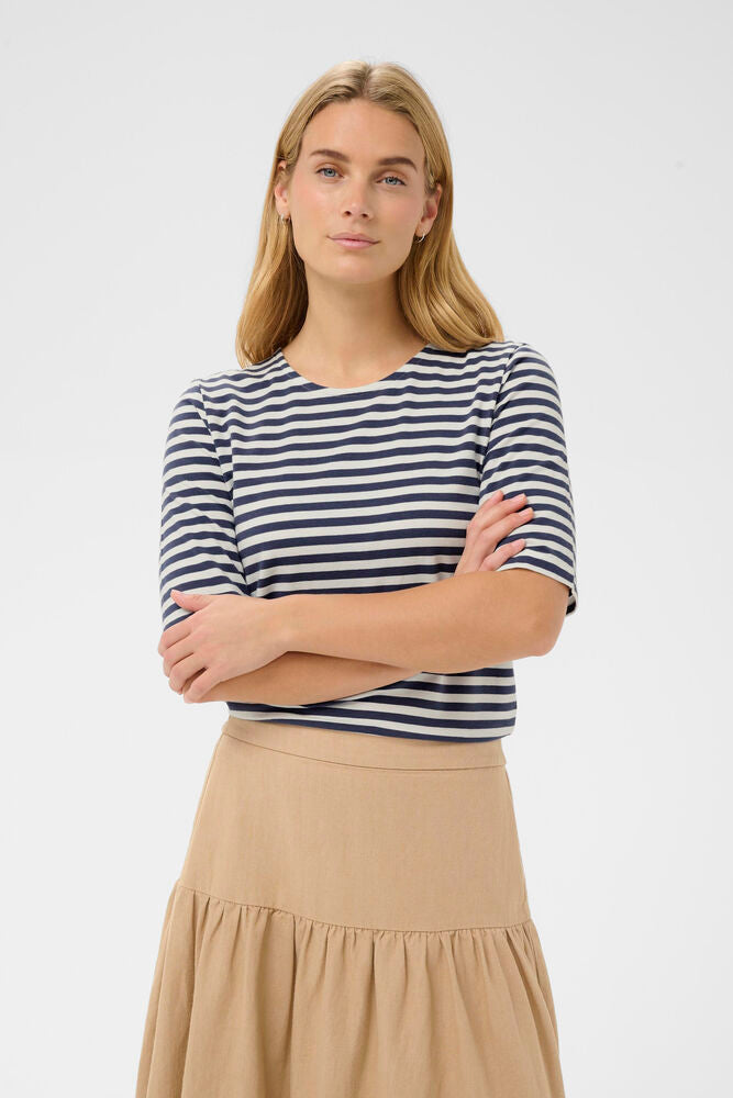 Part Two Nemi T-Shirt - Blue Stripe