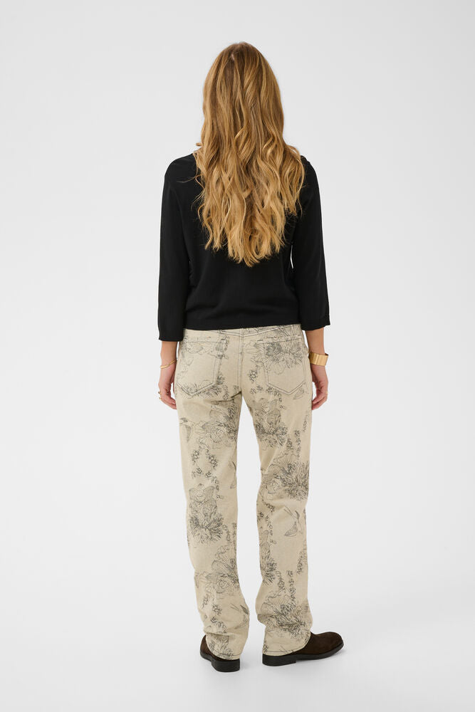 Cream Dela Bolero - Black