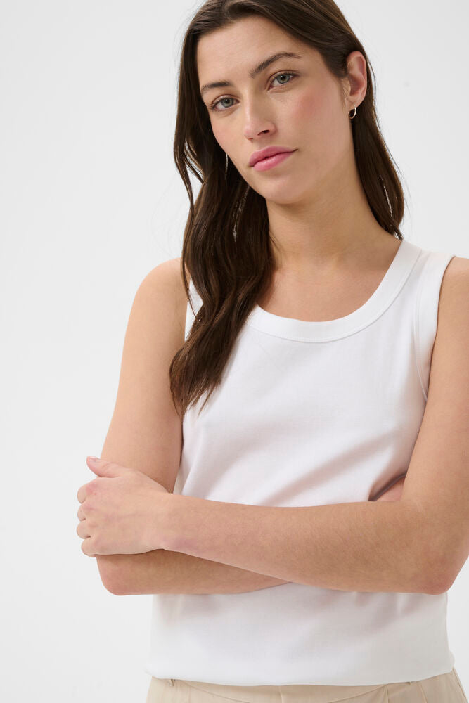 Part Two Bessy Top - Bright White