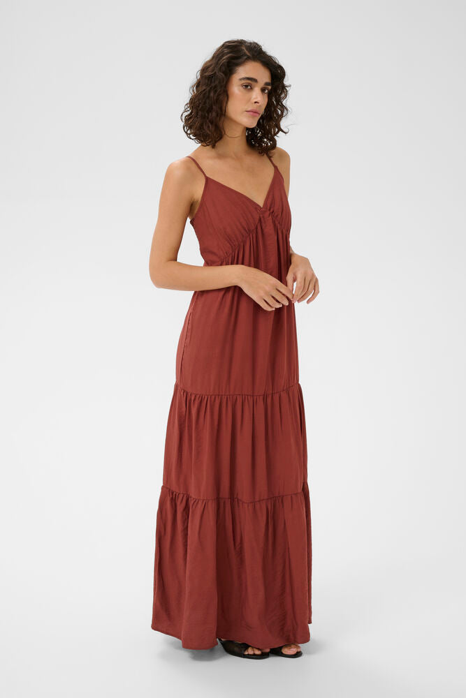 Kaffe Emily Dress - Henna