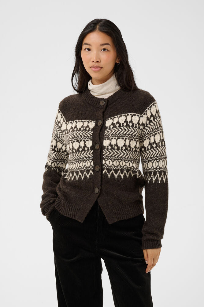 Part Two Charmaine Cardigan - Brown