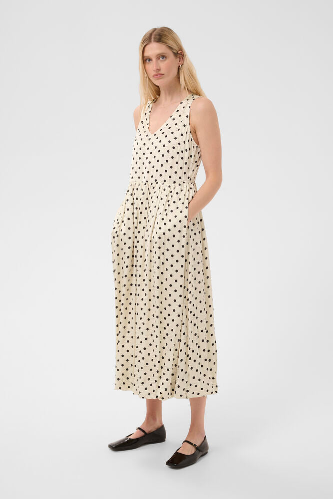 Part Two Dorina Dress - Black Dot