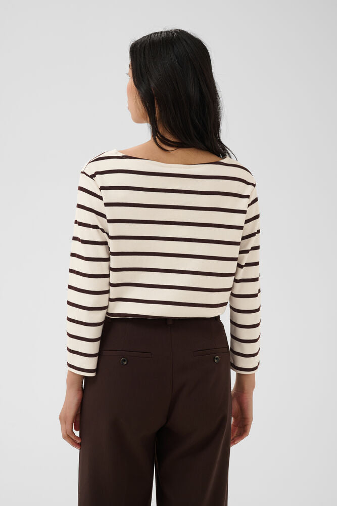 Part Two Nela Tee - Mole Stripe