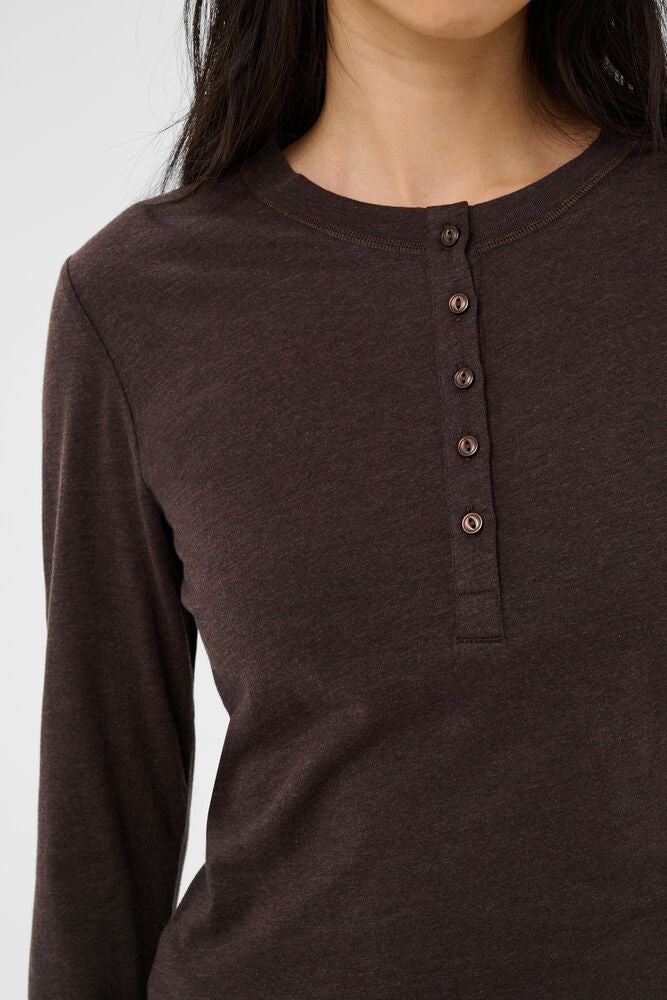 Part Two Chattia Tshirt - Mole Melange