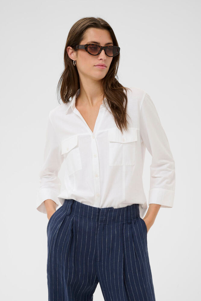Part Two Anise Blouse - Bright White