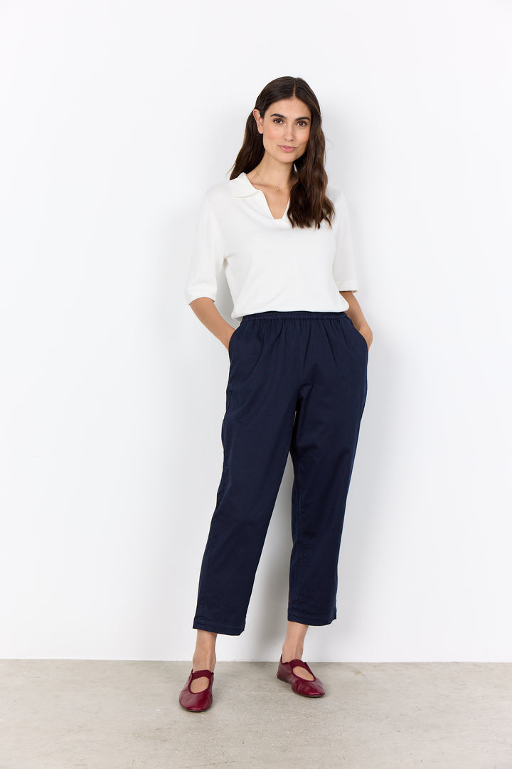 Soyaconcept Ladies Woven Pant - Navy