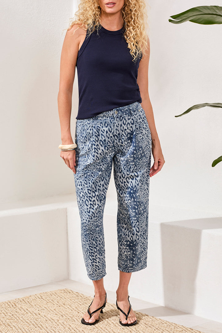 Tribal Audrey Girlfriend Barrel Denim - Party Animal