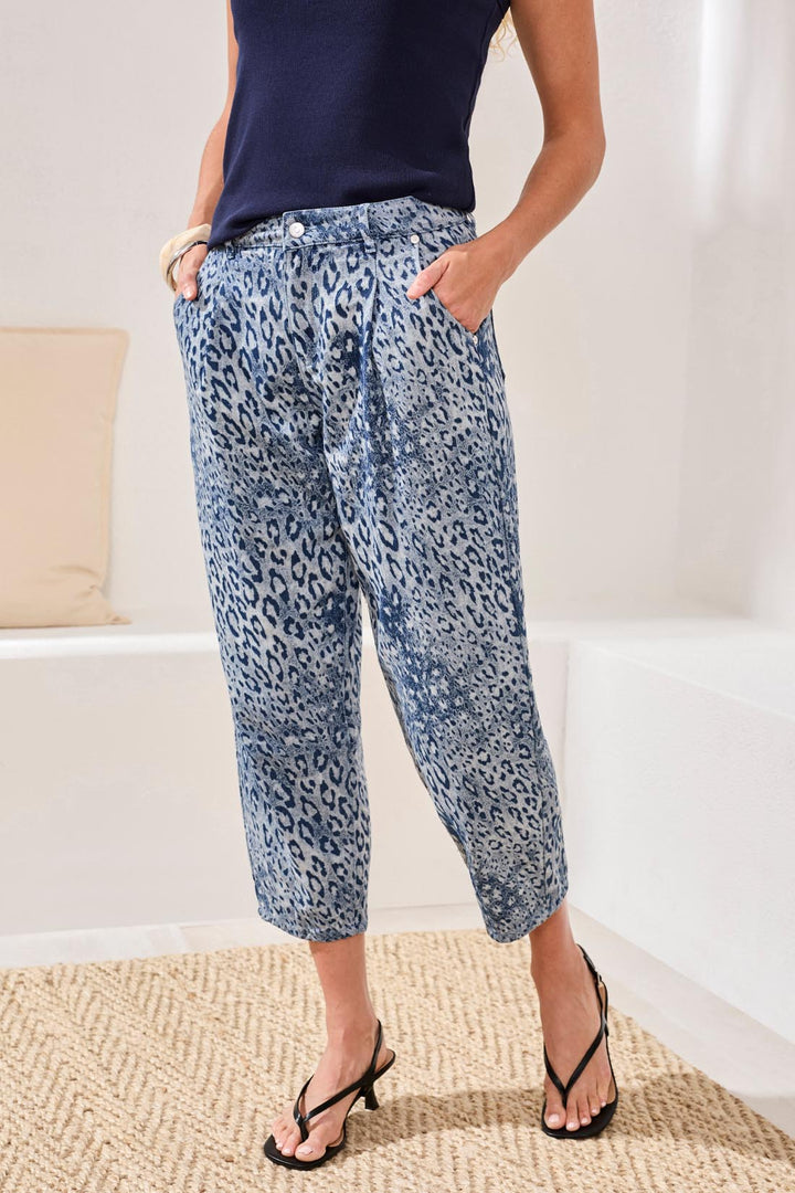 Tribal Audrey Girlfriend Barrel Denim - Party Animal