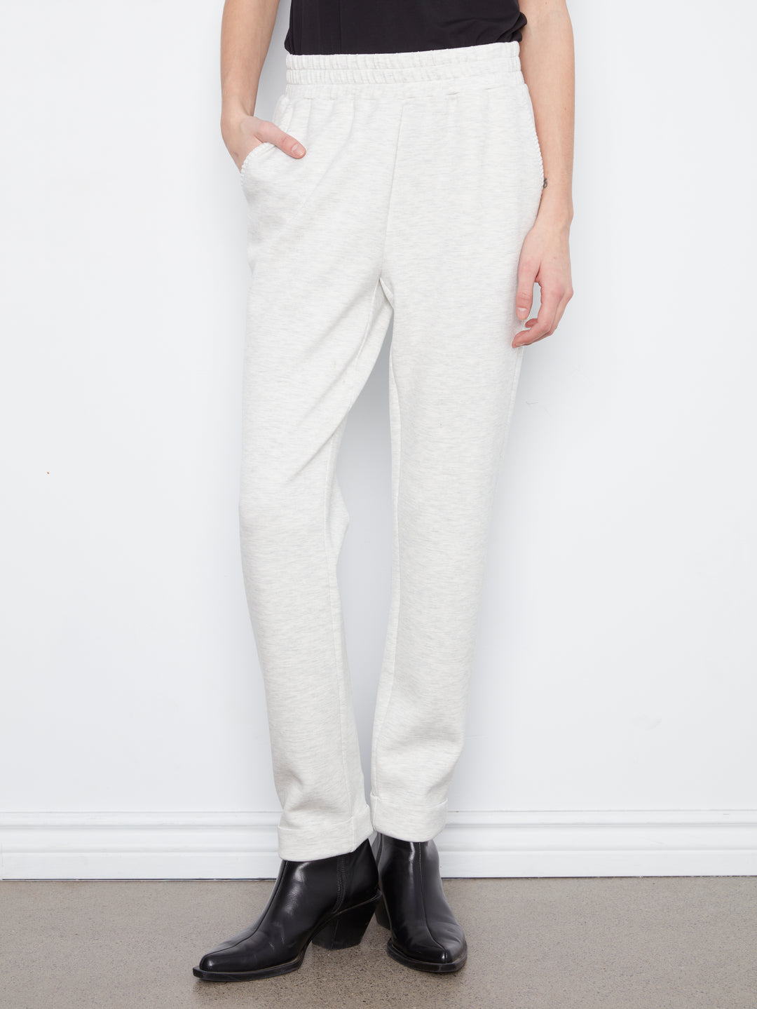 Charlie B Scuba Joggers - Light Grey