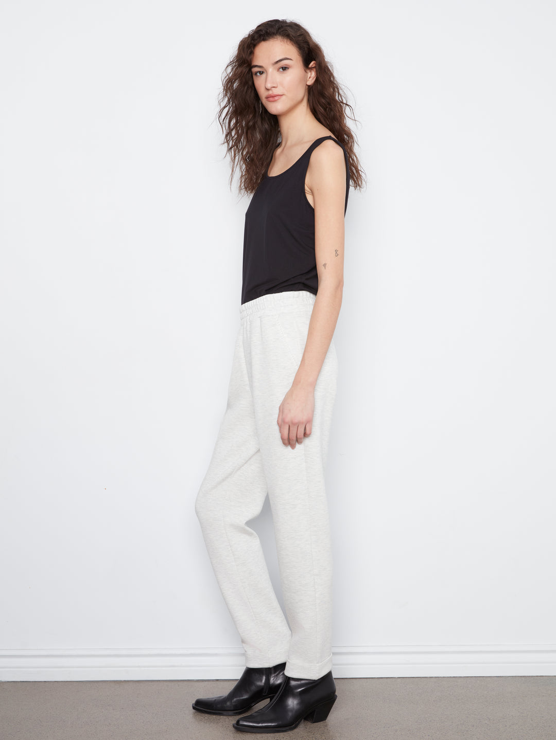 Charlie B Scuba Joggers - Light Grey