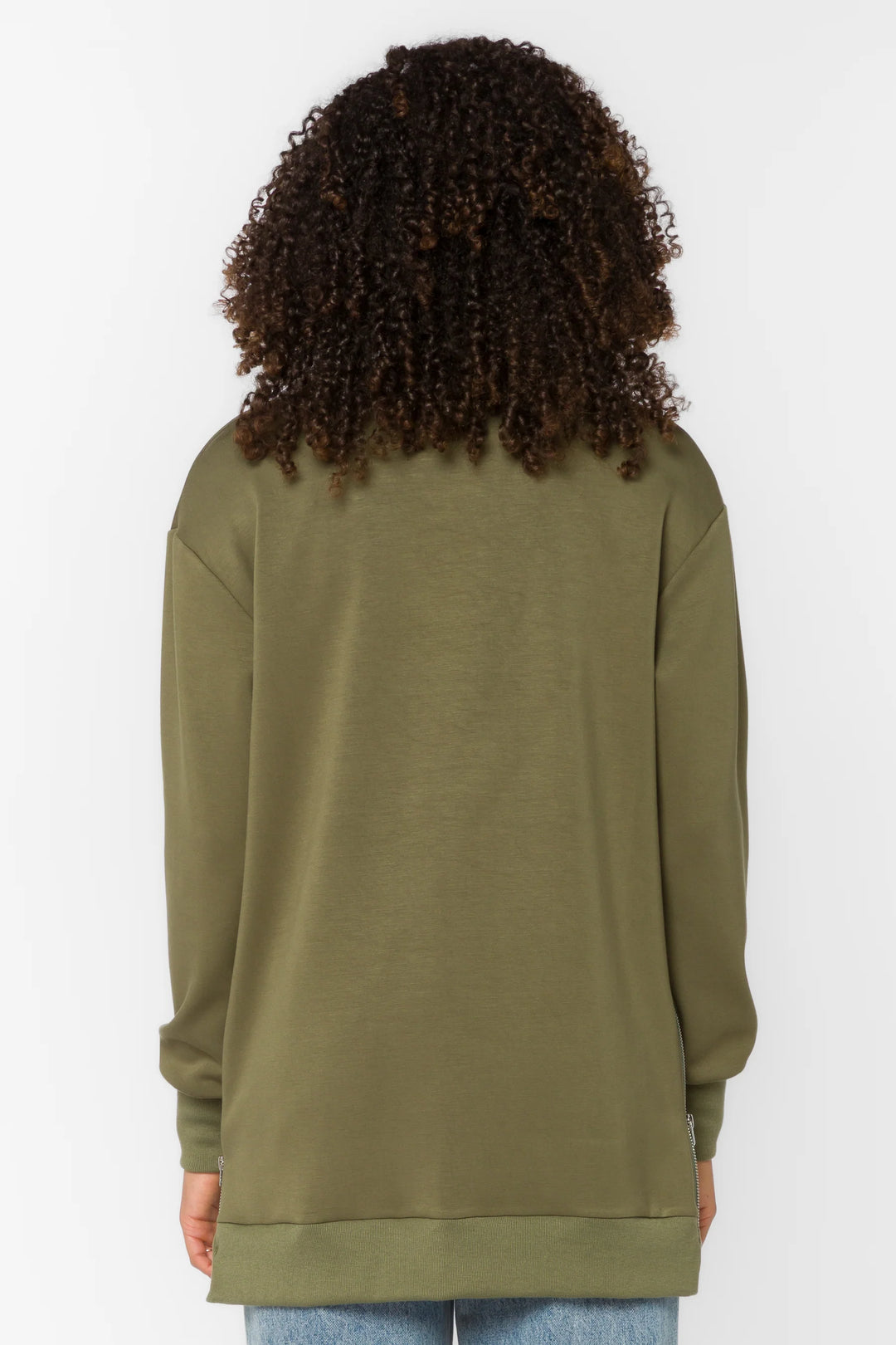 Velvet Heart Elliana Sweatshirt - Pesto