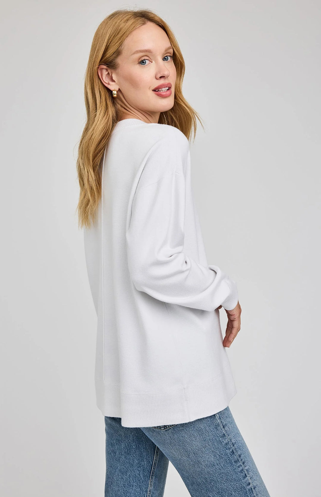 Gentle Fawn Louella Crewneck Sweater - White