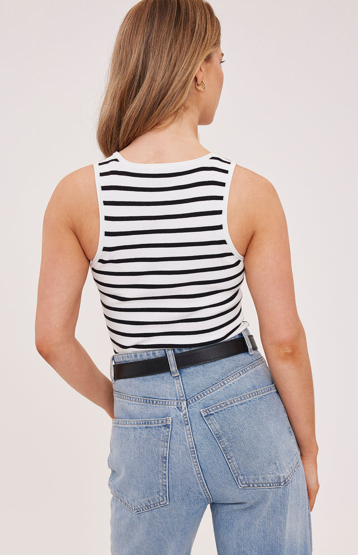 Gentle Fawn Sierra Tank - Black Stripe