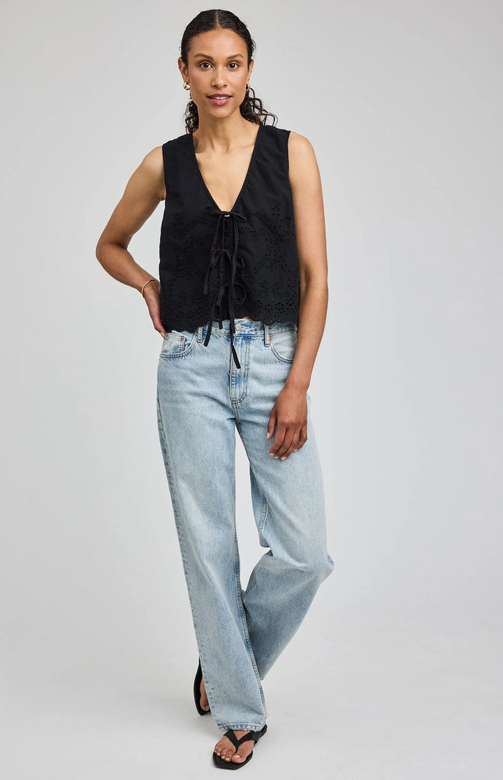Gentle Fawn Rhea Sleeveless Top - Black