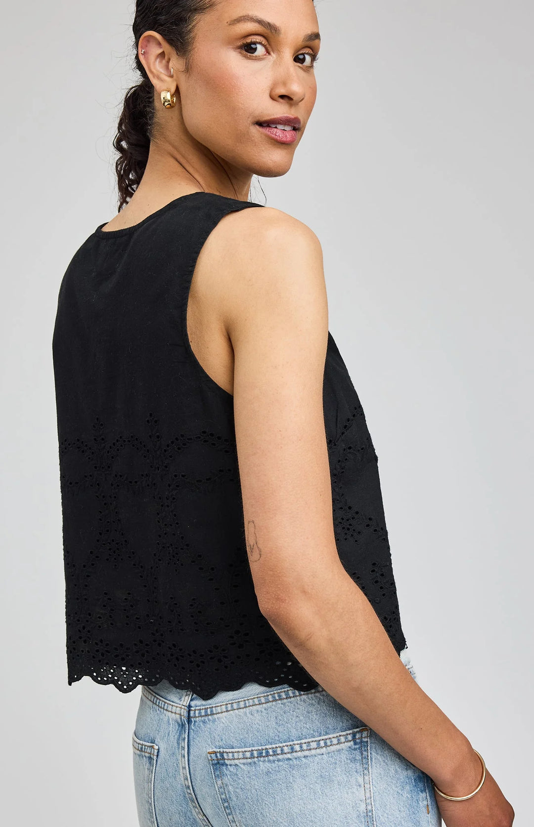 Gentle Fawn Rhea Sleeveless Top - Black