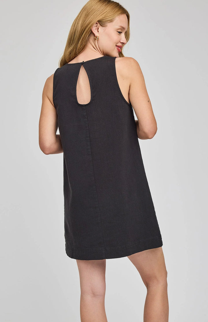 Gentle Fawn Casey Shift Dress - Washed Black