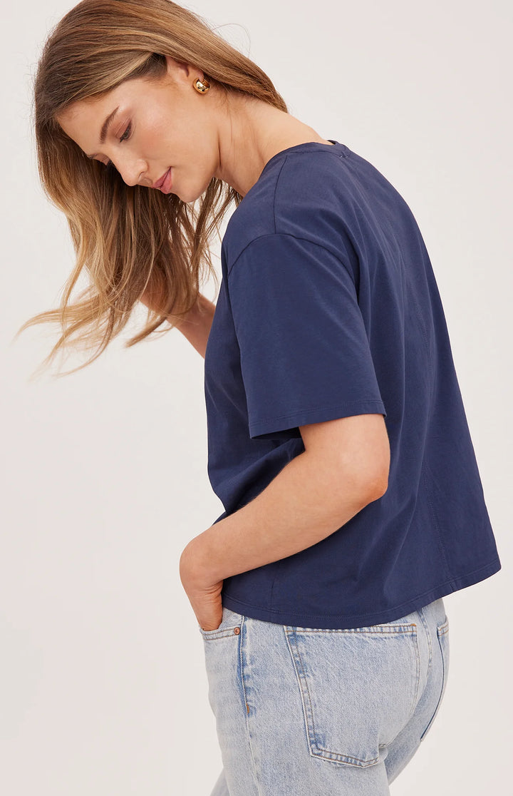Gentle Fawn Brigitte T-Shirt - Navy