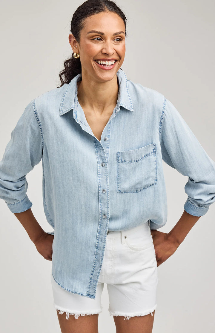 Gentle Fawn Ozzy Button Down Shirt - Light Blue