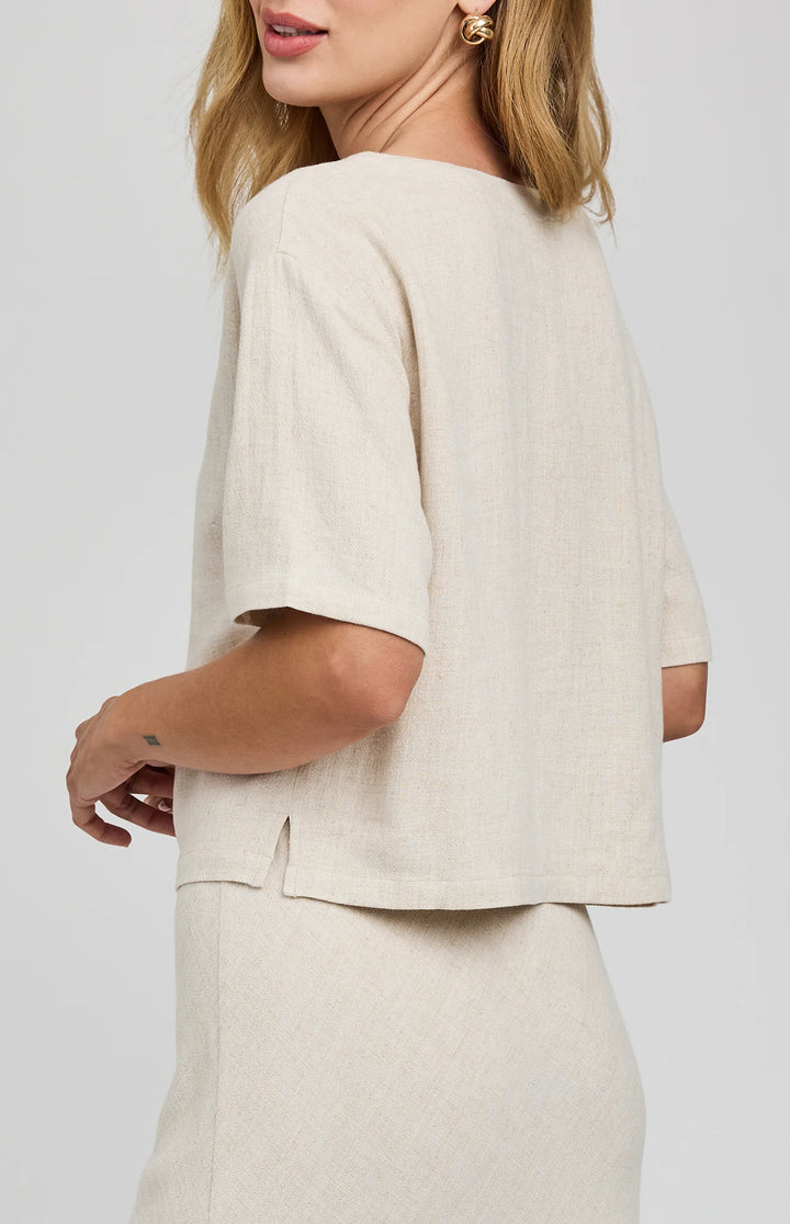 Gentle Fawn Gemini Linen Top