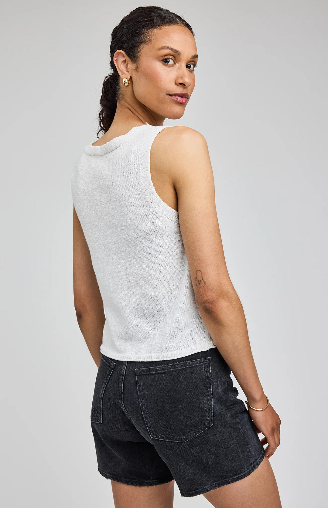 Gentle Fawn Rebel Knit Tank - White