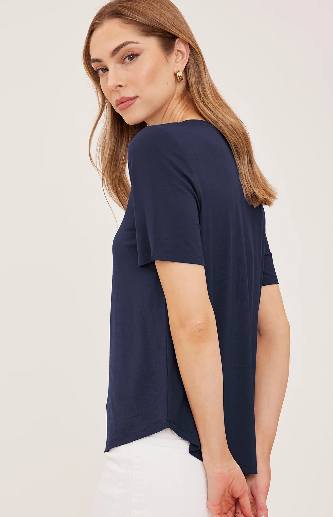 Gentle Fawn Jamie Tee (in Navy)