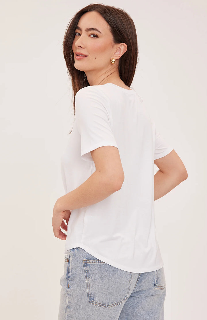 Gentle Fawn Jamie Tee (in White)
